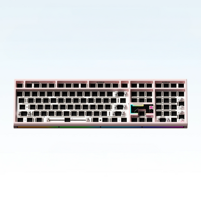 Weikav - NUT108 Mechanische kabellose Full-Size-Tastatur aus Aluminium