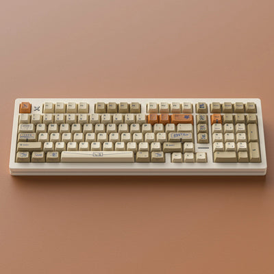 ALOHAKB - Stamp R2 Cherry Profile PBT Dye‑Sub Keycaps Set