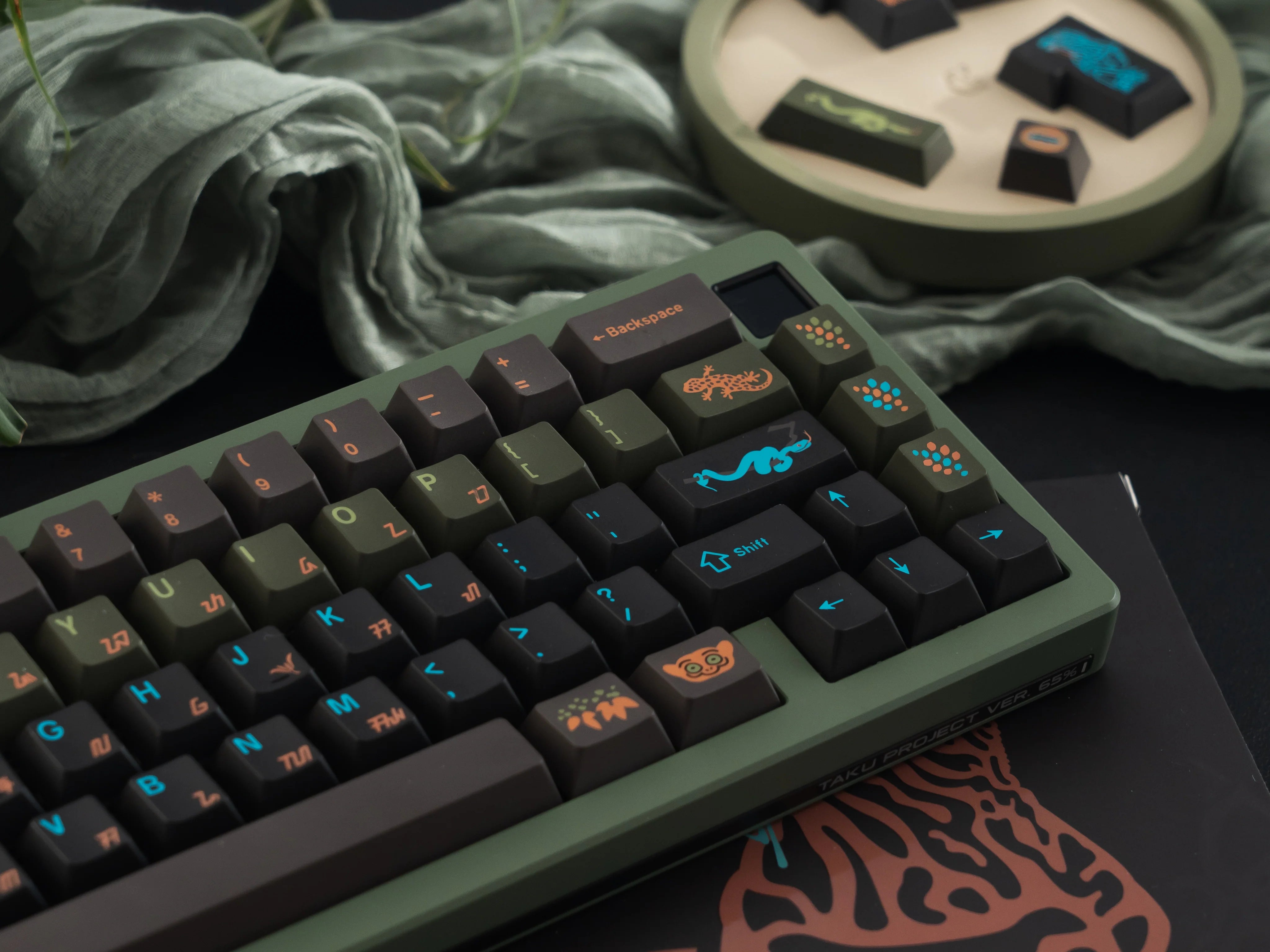 Keykobo - Komodo ABS Double‑Shot Keycap Set