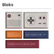 80Retros × Tutkeys Game 1989 PBT Keycap Set