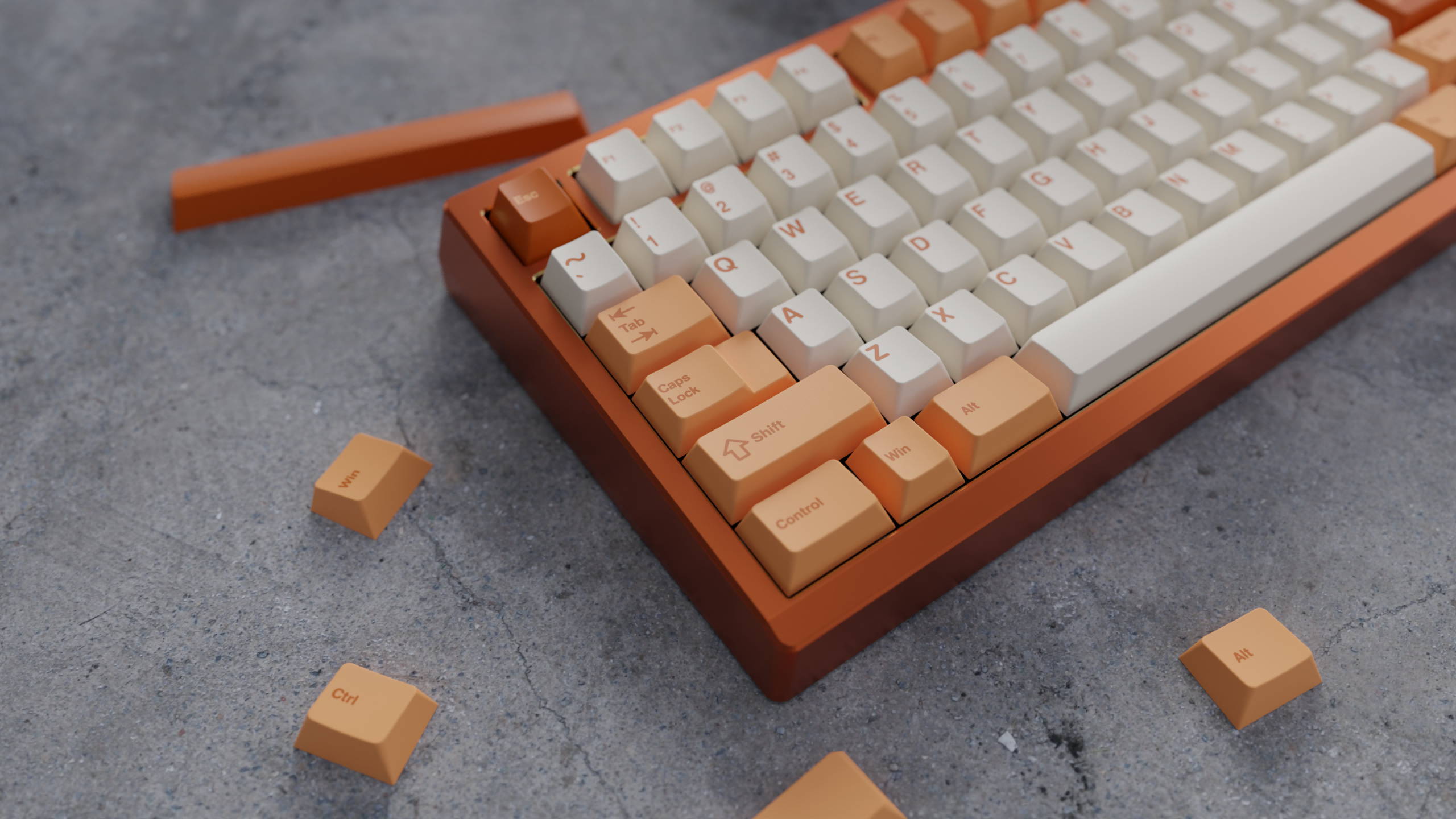 Wuque Studio - Sunset Bliss Keycaps (ANSI/ISO) – OZO Keyboards