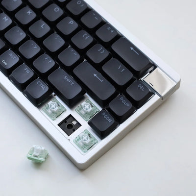 Teclado magnético de metal de perfil bajo Keydous AJ68-CP 