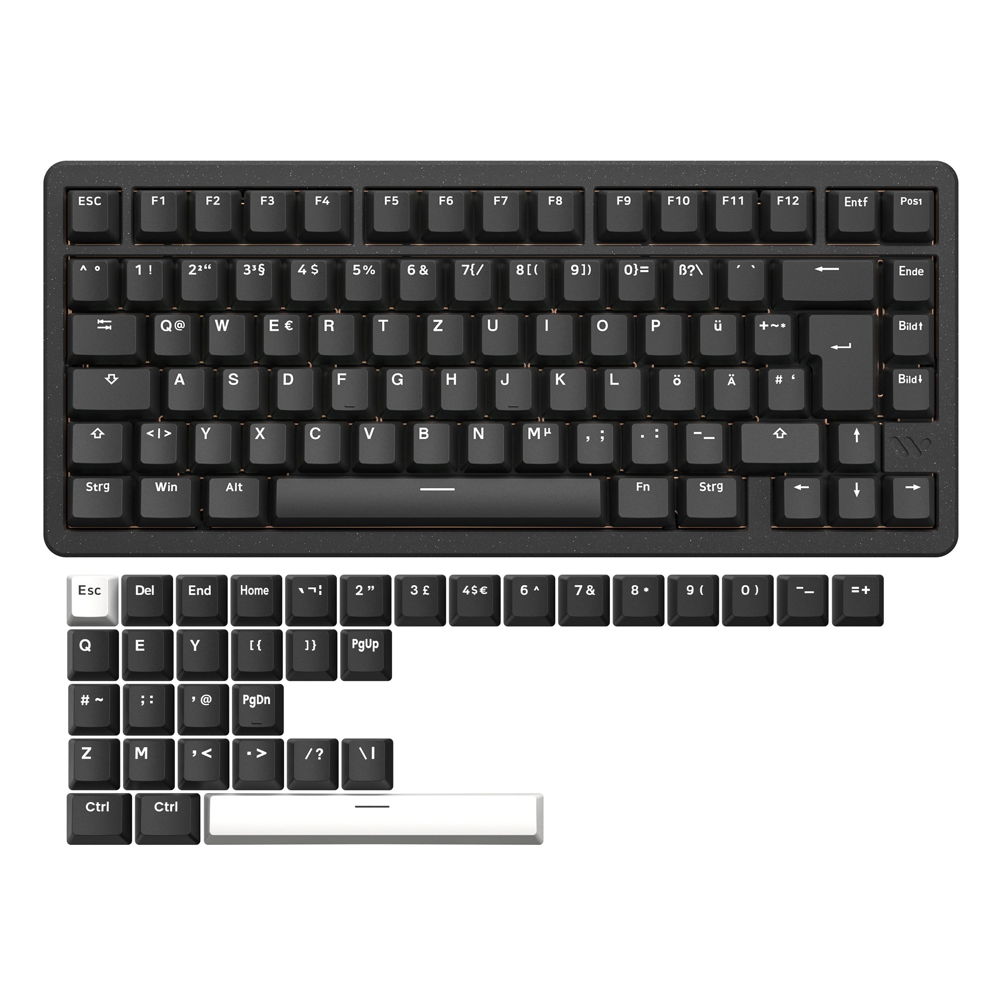 Womier SK75 – 75% Hot-Swap Mechanical Keyboard