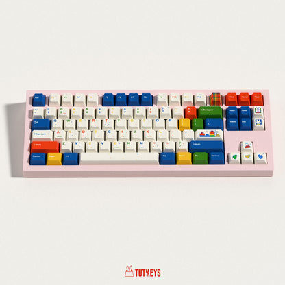 Tutkeys - Color Fun Vibrant Keycap Set