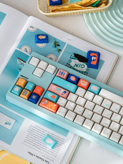 Keykobo - Cinque Terre ABS Double-Shot Keycap Set