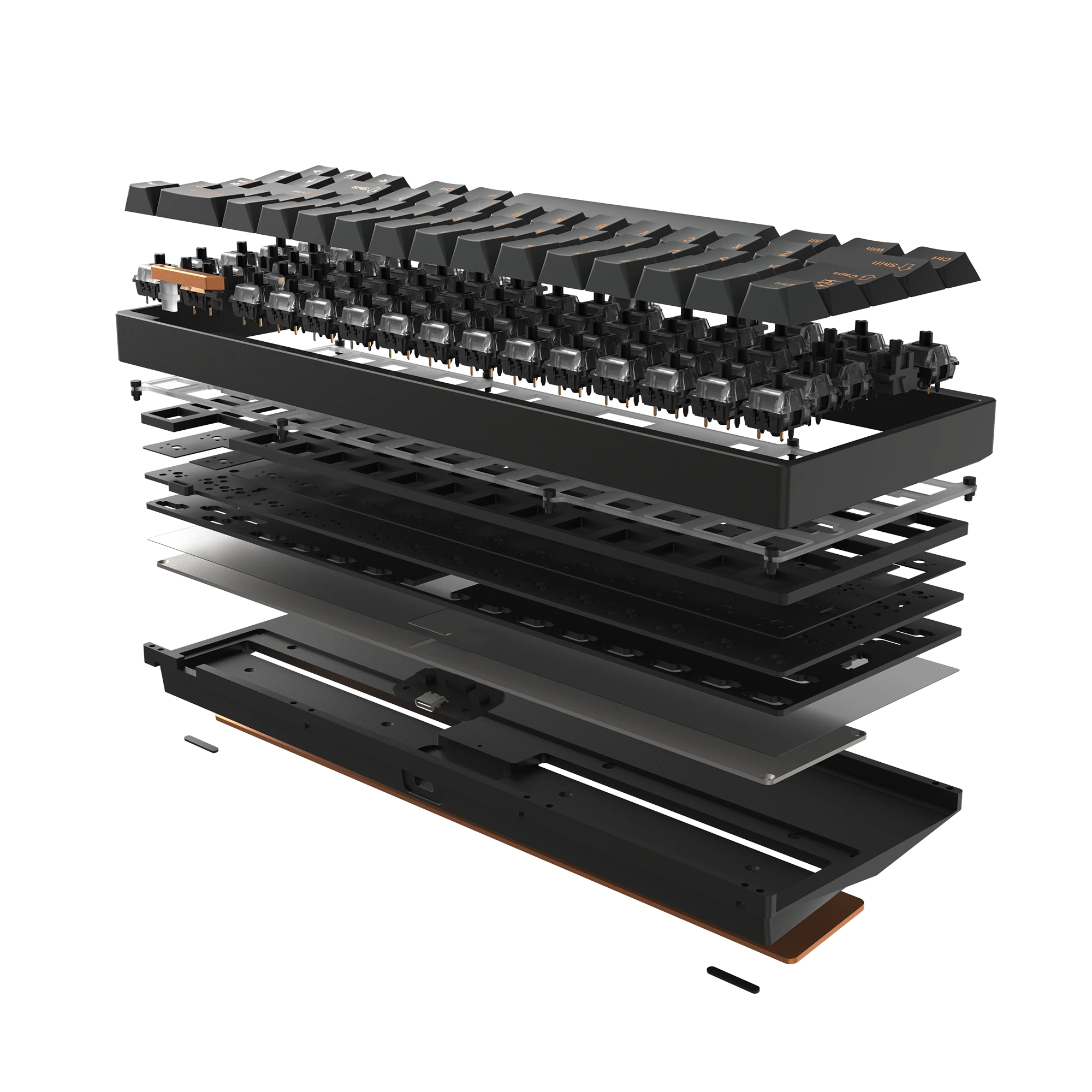 LUMINKEY65 65% Hot-Swappable Mechanical Keyboard