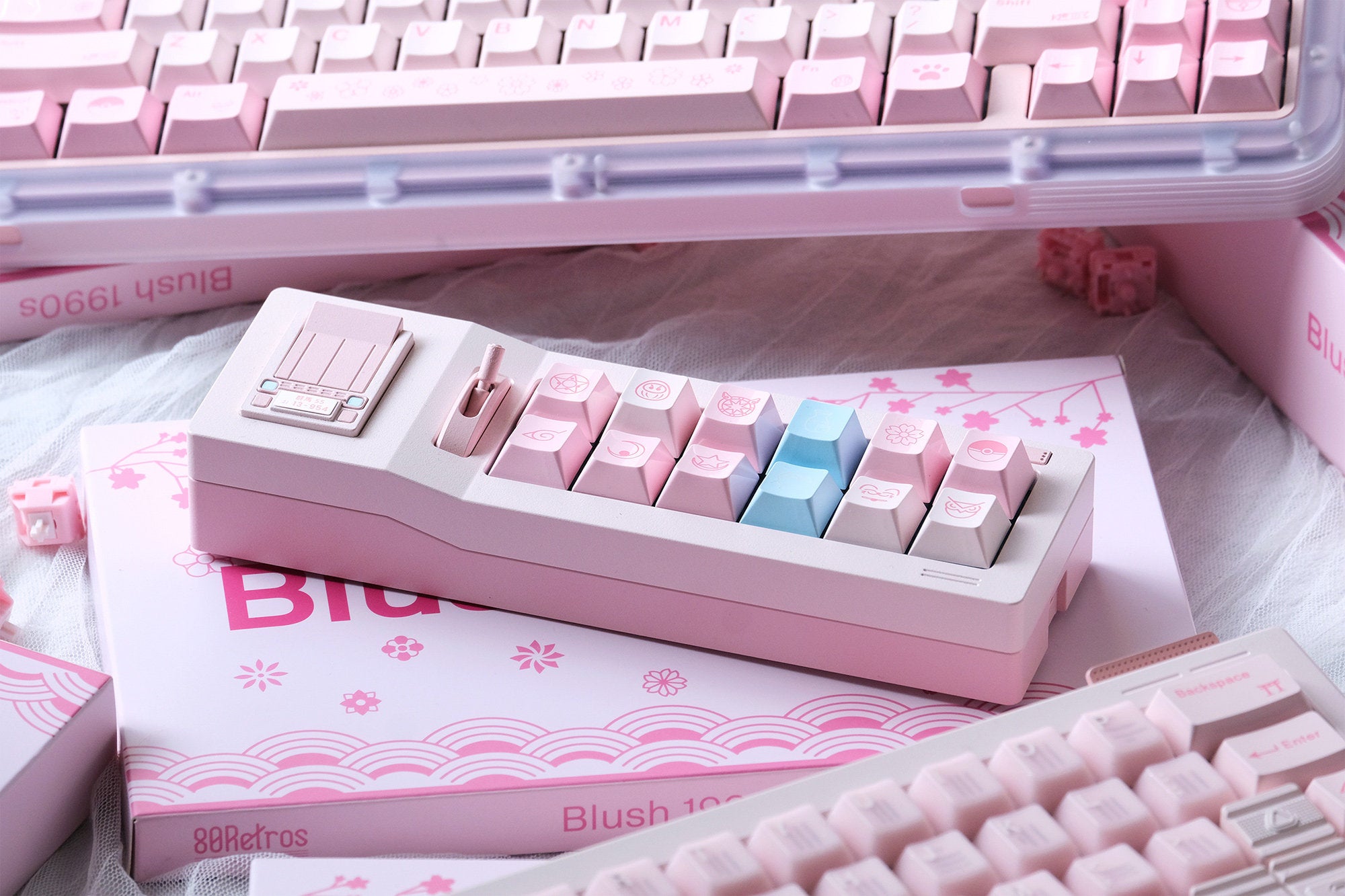80Retros - Blush 1990s Keycap Set