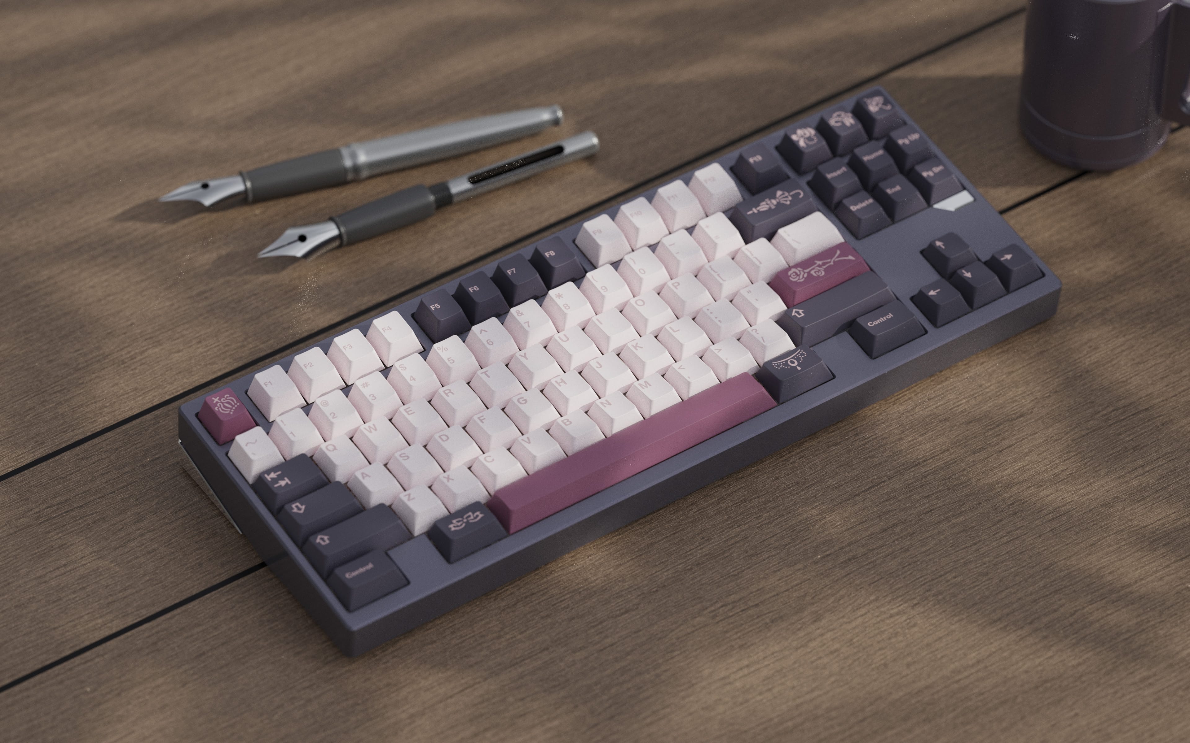 ePBT - Doll Doubleshot PBT Cherry Profile Keycaps Set – OZO Keyboards