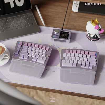 QwertyKeys - Taro Balls Keycap Set Cherry Profile PBT Dye-Sub Keycaps