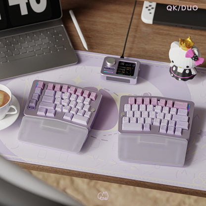 QwertyKeys - Taro Balls Keycap Set Cherry Profile PBT Dye-Sub Keycaps