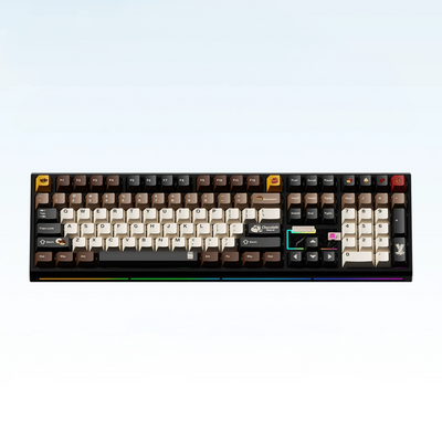 Weikav - NUT108 Mechanische kabellose Full-Size-Tastatur aus Aluminium