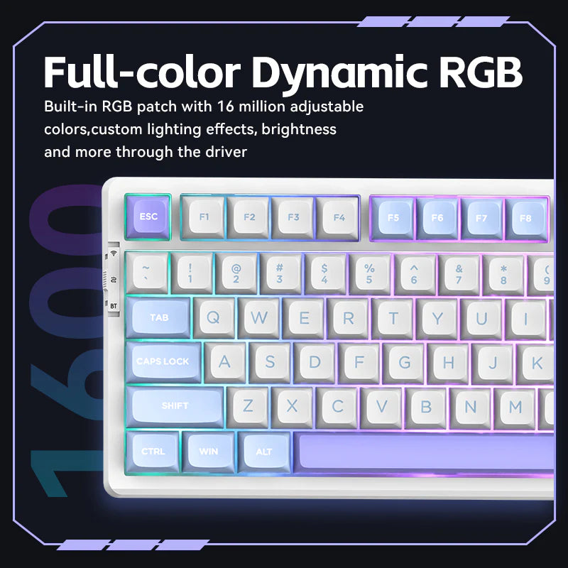 Teclado mecánico inalámbrico VGN V98 Pro V2 