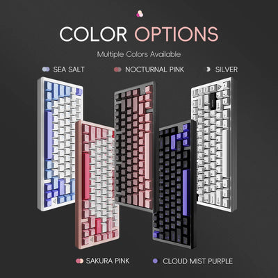 VGN VXE75 V2 Kabellose mechanische Tastatur aus Aluminium 