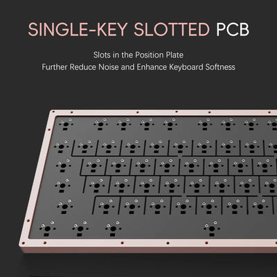 VGN VXE75 V2 Kabellose mechanische Tastatur aus Aluminium 