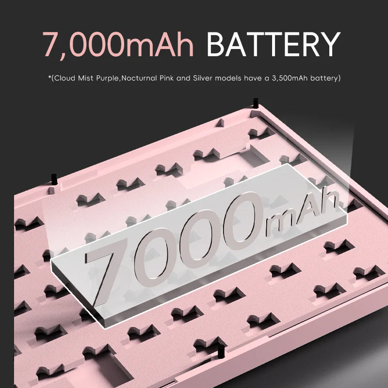 Teclado mecánico inalámbrico de aluminio VGN VXE75 V2 