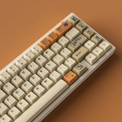 ALOHAKB - Stamp R2 Cherry Profile PBT Dye‑Sub Keycaps Set