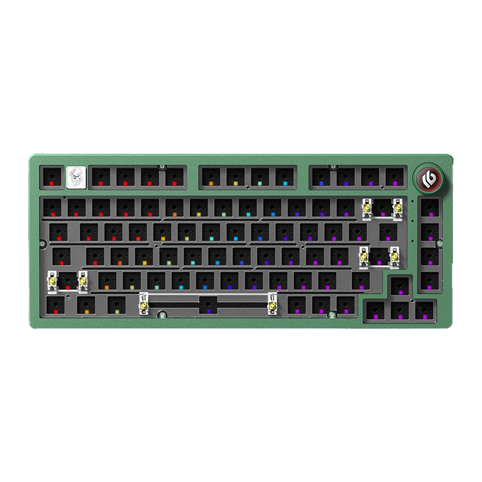 LEOBOG HI75 Mechanische Tastatur mit Dichtungsmontage aus 75 % Aluminium 