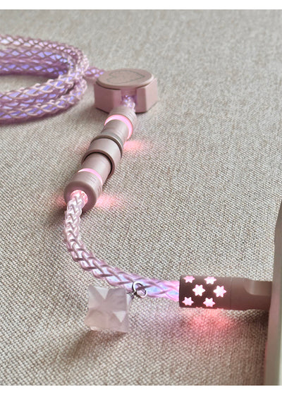 UNKNOWN ERROR - D25 White Light - Pink Interstellar Series Keyboard Cable