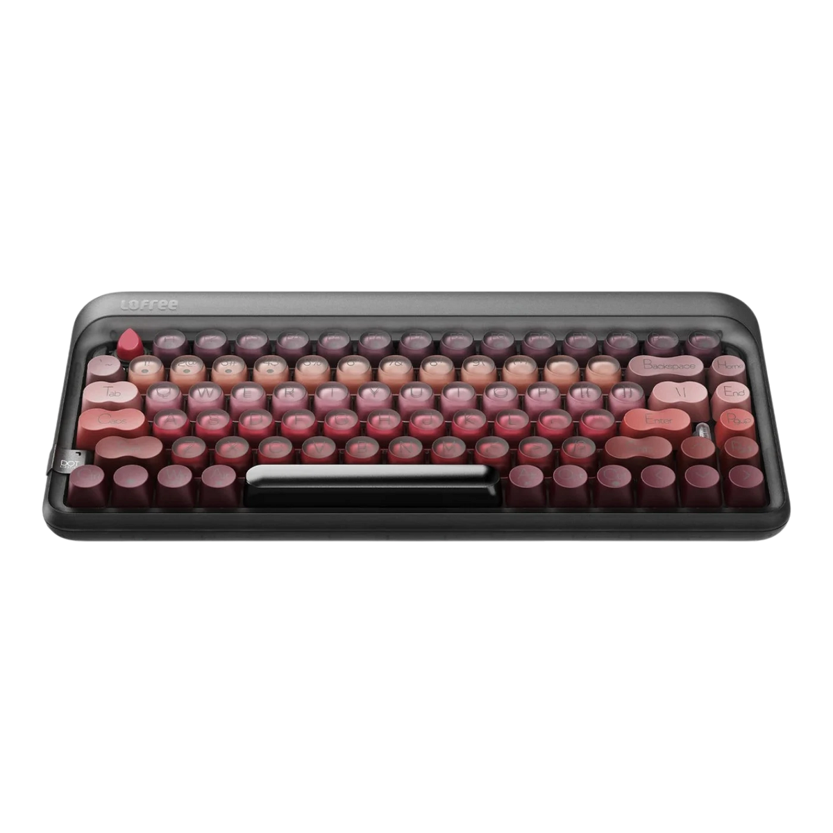 Lipstick - 84-Key Aesthetic Mechanical Keyboard