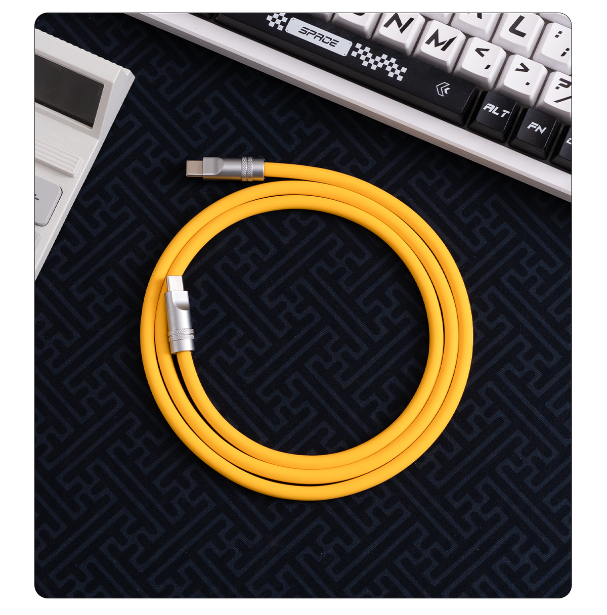 240W Custom Dual Type-C Silicone Cable