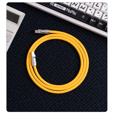 240W Custom Dual Type-C Silicone Cable