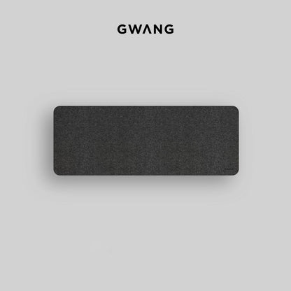 Gwang - Felt Surface Desk Mat with Accessories
