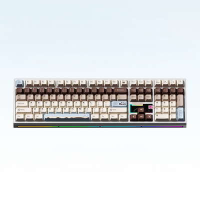 Weikav - NUT108 Mechanische kabellose Full-Size-Tastatur aus Aluminium