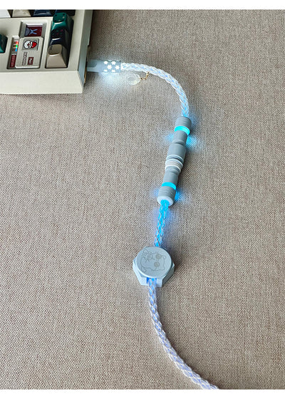 UNKNOWN ERROR - D29 Gradient Blue Light - Holiday Series Keyboard Cable