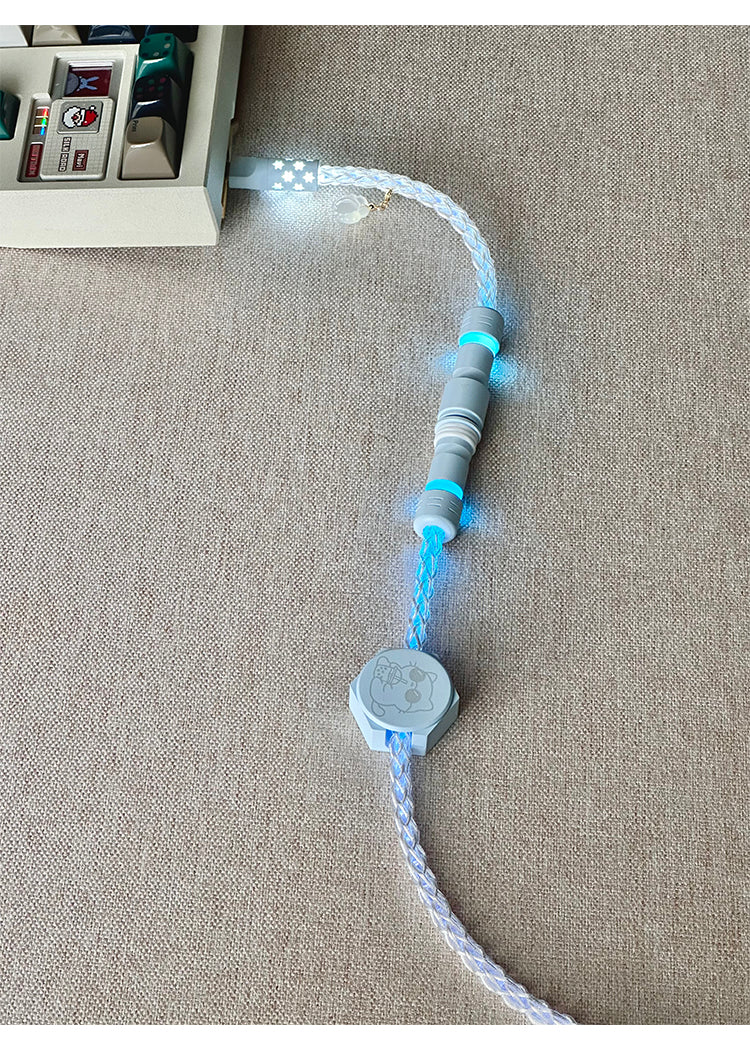 UNKNOWN ERROR - D29 Gradient Blue Light - Holiday Series Keyboard Cable