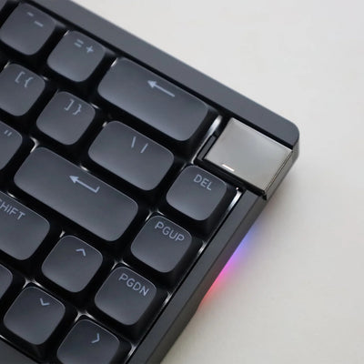 Teclado magnético de metal de perfil bajo Keydous AJ68-CP 