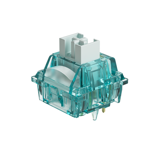 Akko Creamy Cyan Clicky Switches