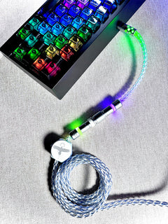 UNKNOWN ERROR - D10 Pale Blue/RGB Light - Bluebird Series Keyboard Cable