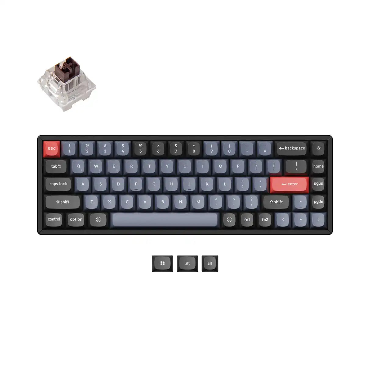 Teclado mecánico inalámbrico personalizado Keychron K6 Pro QMK/VIA 