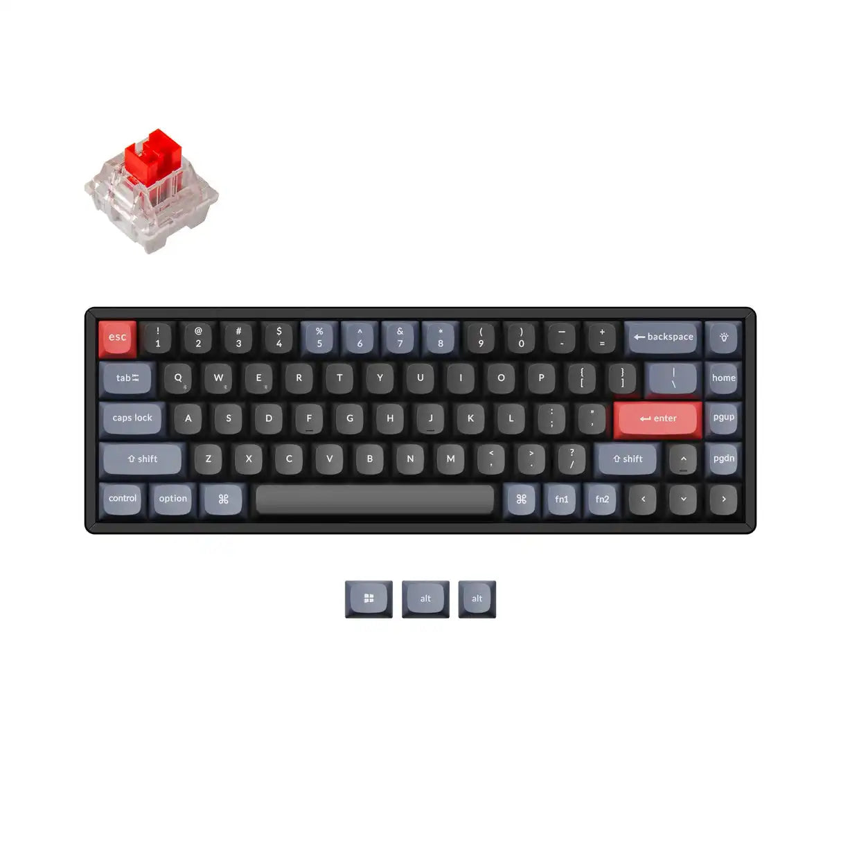 Teclado mecánico inalámbrico personalizado Keychron K6 Pro QMK/VIA 