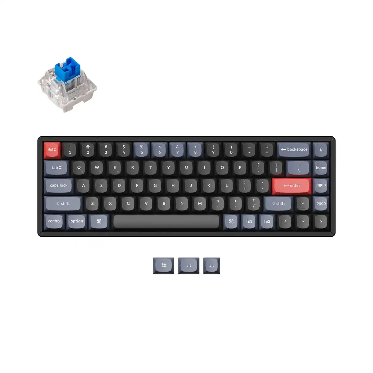 Teclado mecánico inalámbrico personalizado Keychron K6 Pro QMK/VIA 