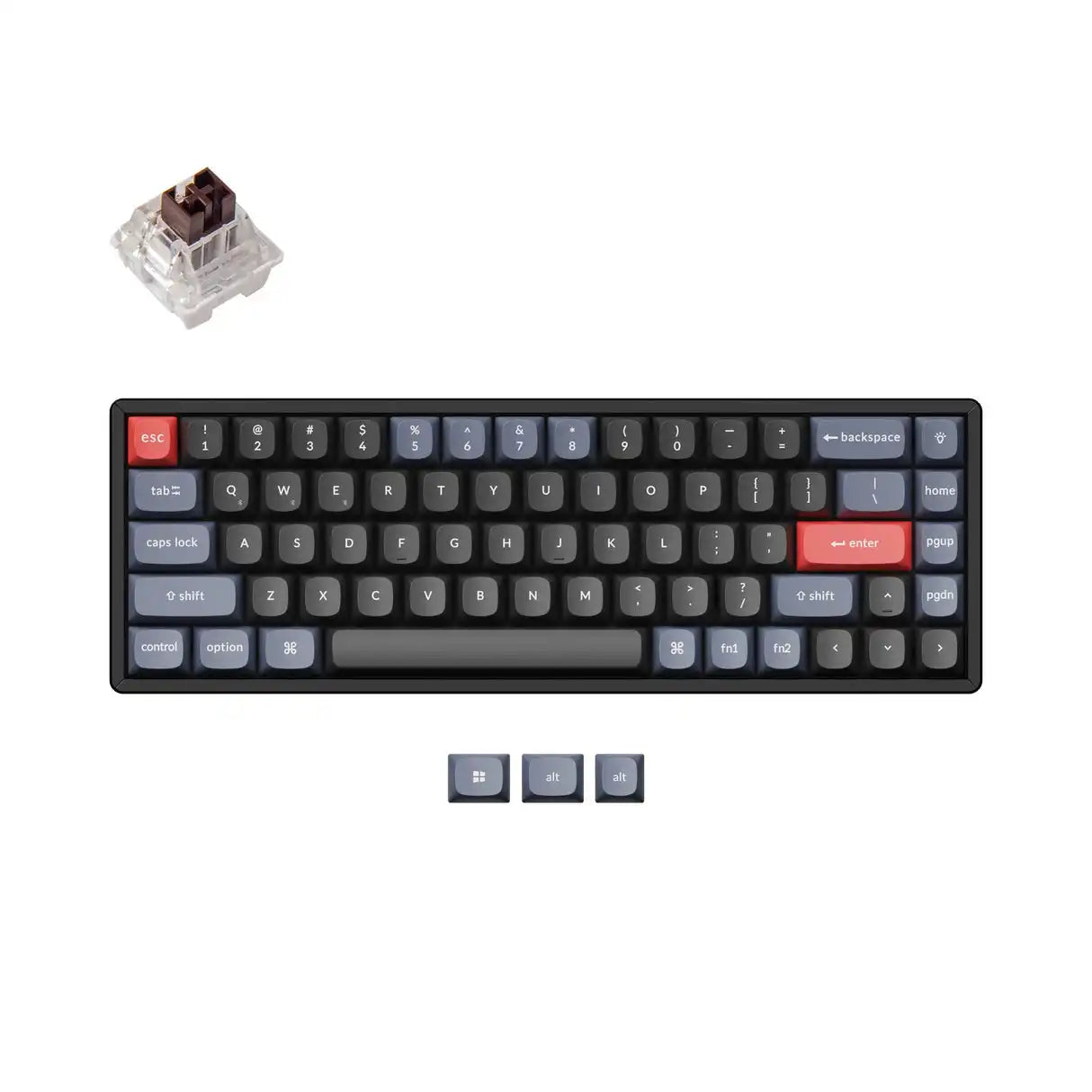 Teclado mecánico inalámbrico personalizado Keychron K6 Pro QMK/VIA 
