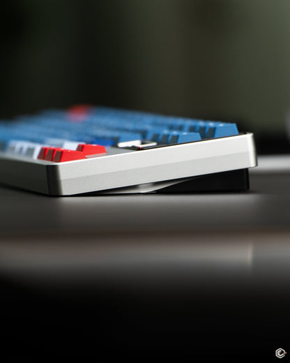 Keykobo - R-W-B ABS Double-Shot ANSI/ISO Keycap Set