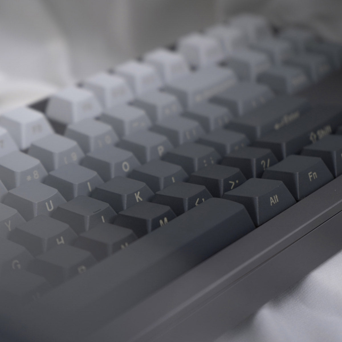 Grey Gradient - 125 Cherry ANSI Keycap Set
