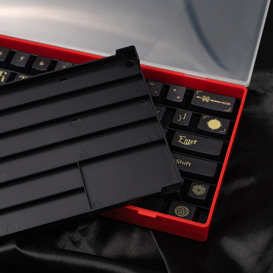 Double-Layer Mechanical Keycaps Storage Box