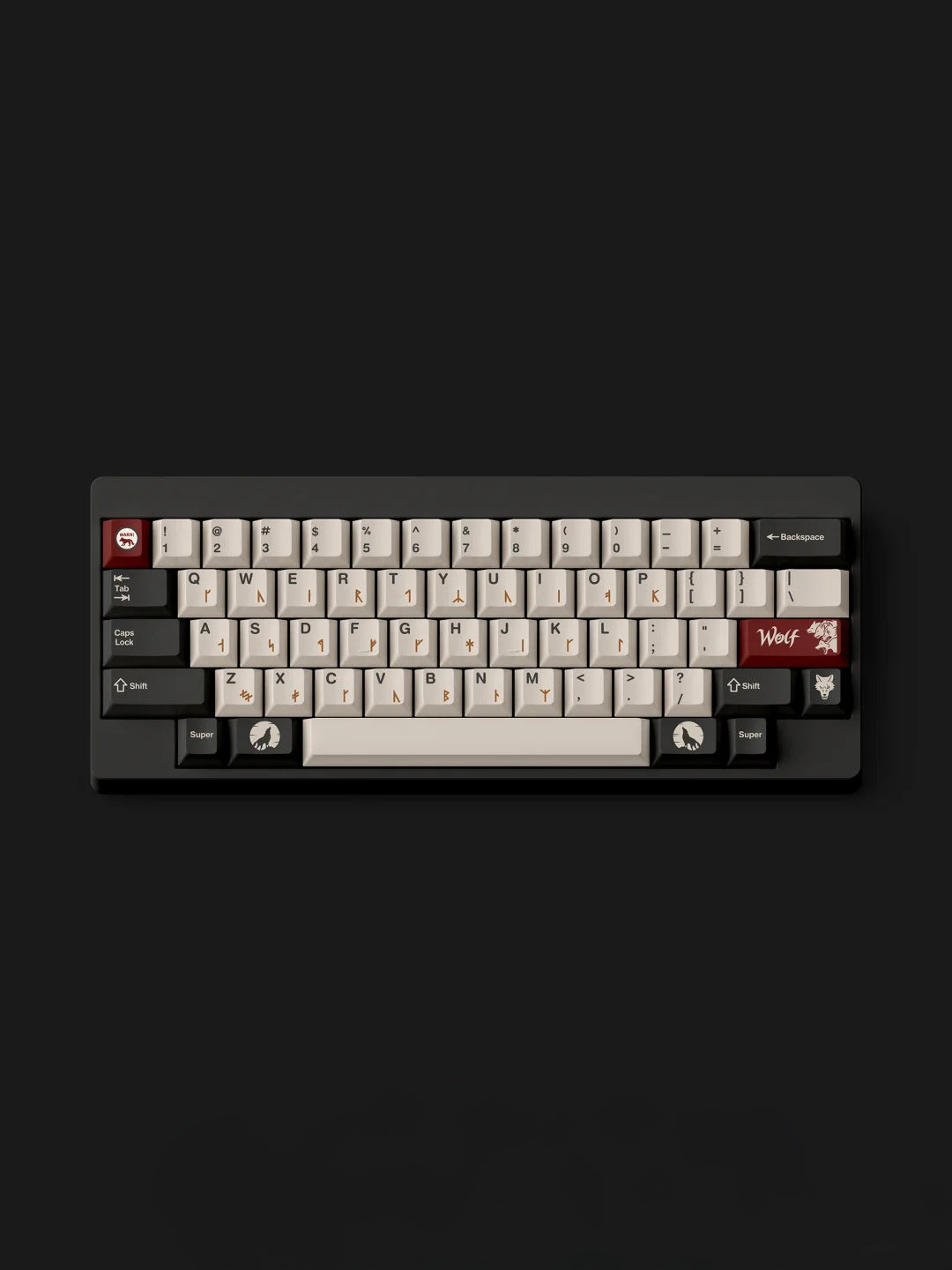FBB - Wolf Original Keycap Set – OZO Keyboards