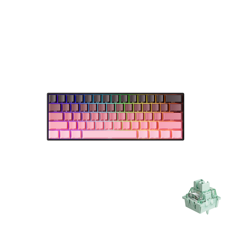 Monsgeek FUN60 Pro - Magnetic Switch HE Wireless Mechanical Keyboard