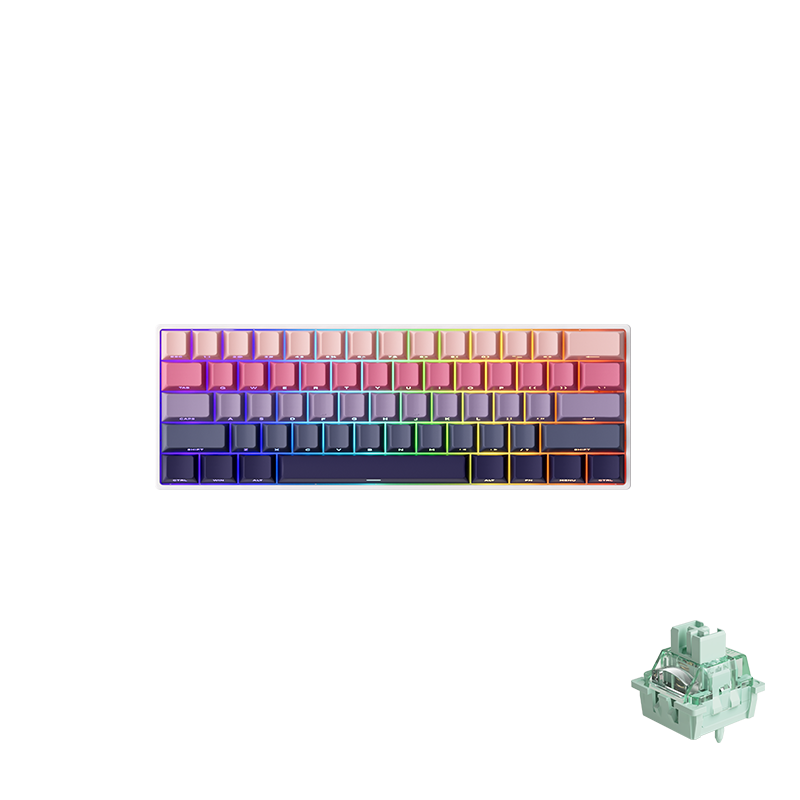 Monsgeek FUN60 Pro - Magnetic Switch HE Wireless Mechanical Keyboard