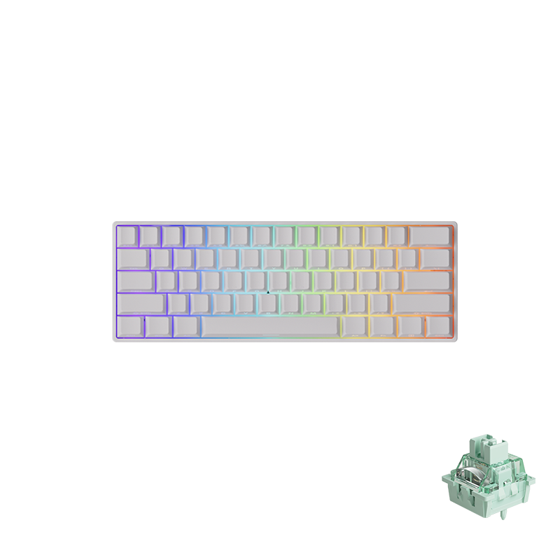 Monsgeek FUN60 Pro - Magnetic Switch HE Wireless Mechanical Keyboard