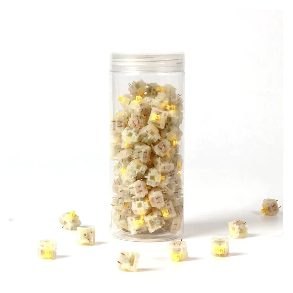 Gateron G Pro 3.0 Milky Yellow Pro Linear Switches