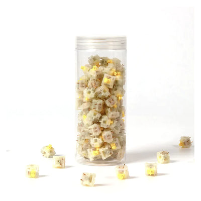 Gateron G Pro 3.0 Milky Yellow Pro Linear Switches