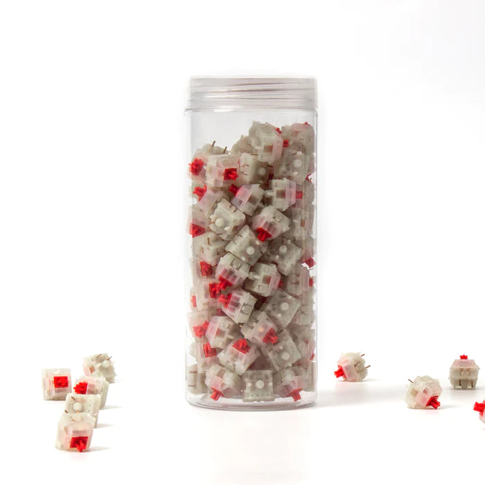 Gateron G Pro 3.0 Milky Red Pro Linear Switches