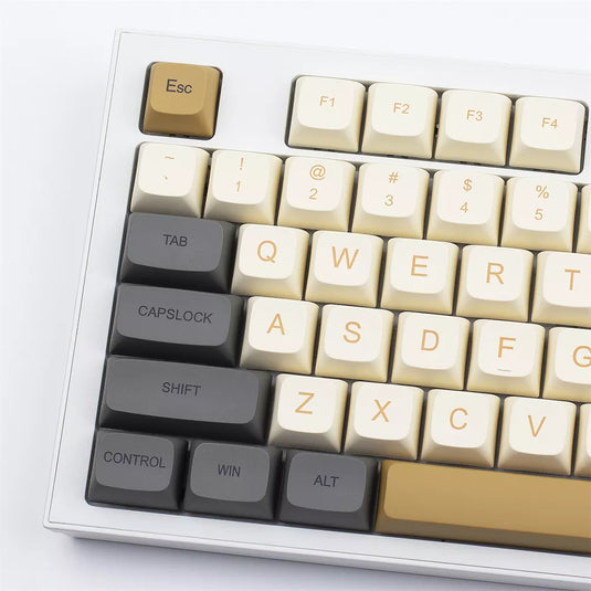 Shimmer Bee - 125 Keycap Set XDA Profile For MX Switches - Mechanical Keyboard DIY Custom Keyset