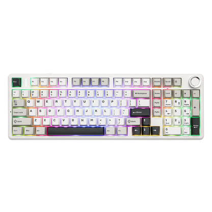 AULA F99 PRO – Kabellose mechanische Tastatur mit 96 % Dichtung 