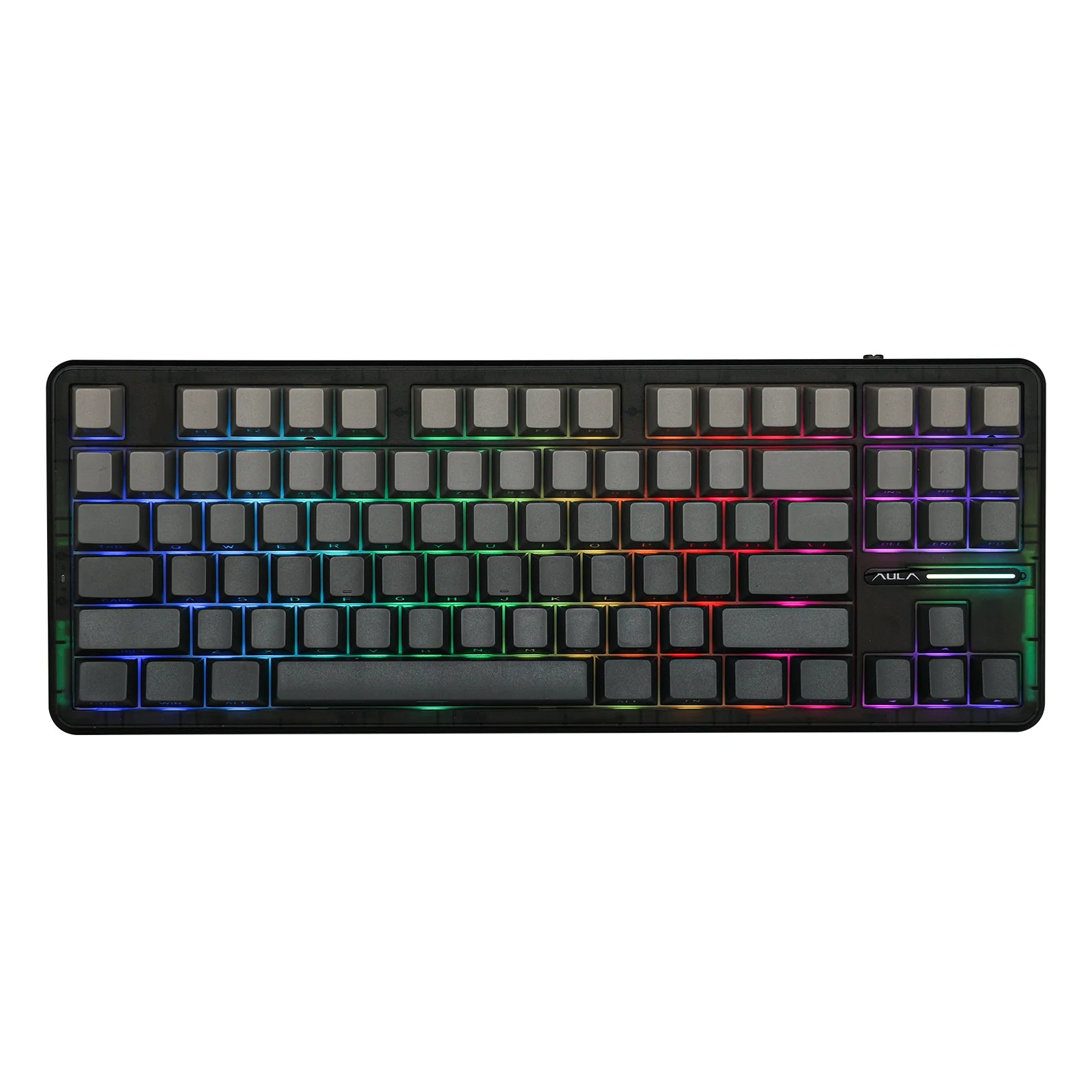 AULA F87 Pro - Teclado mecánico trimodo TKL 