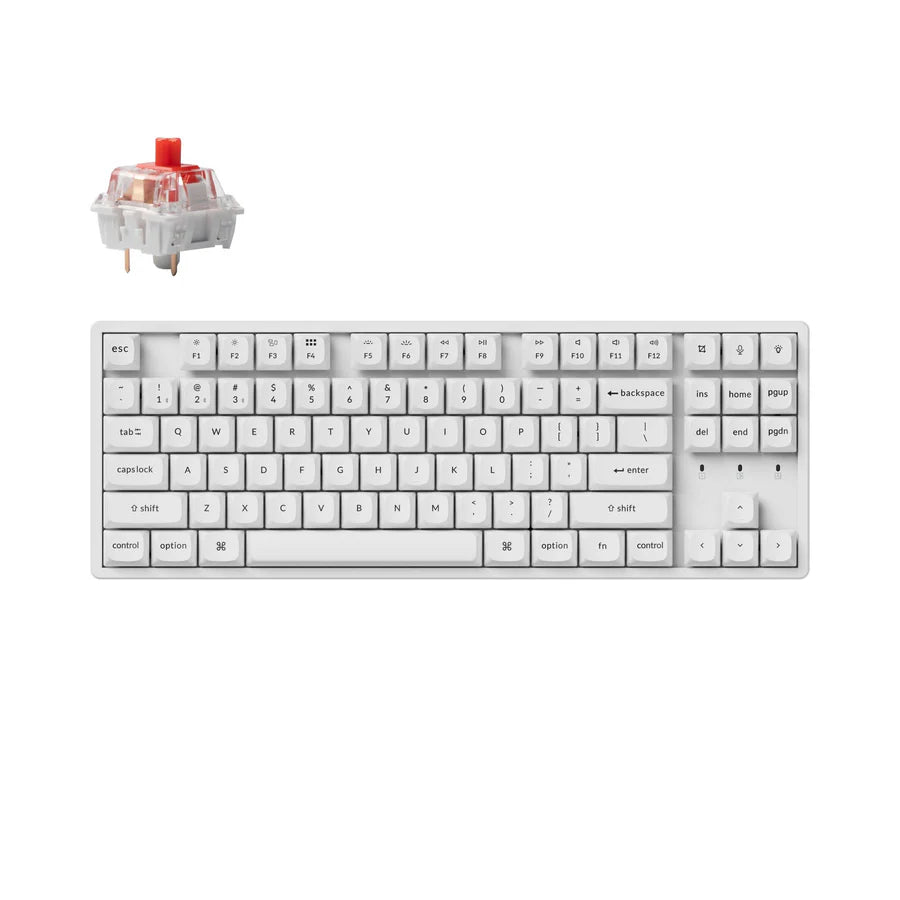 Teclado mecánico inalámbrico Keychron K8 Pro QMK/VIA 